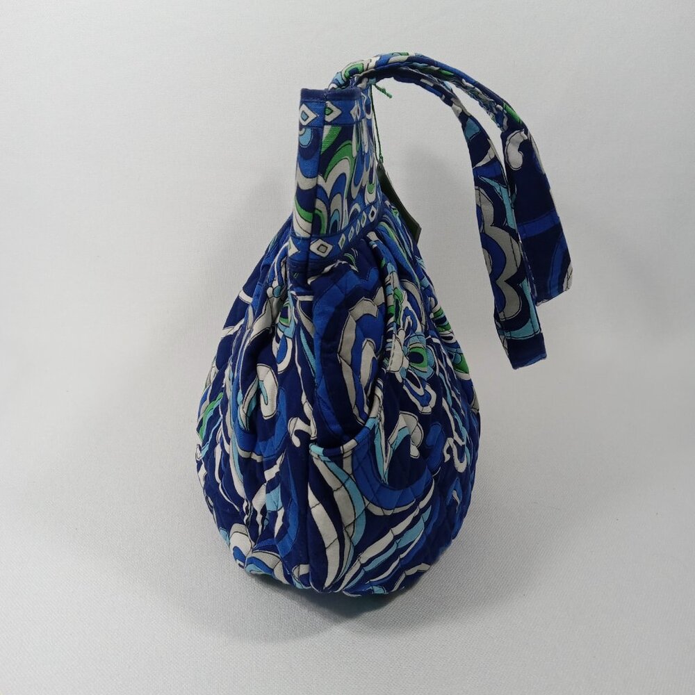 VERA BRADLEY Mediterranean Blue Medium Shoulderbag *NWT - Picture 6 of 14